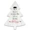 Home for the Holidays 14" x 18.5" Tree Shaped Pallet Wood
